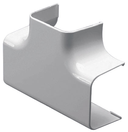 Climaplus T-piece for mounting channel 125 x 75 mm Ral 9010 White