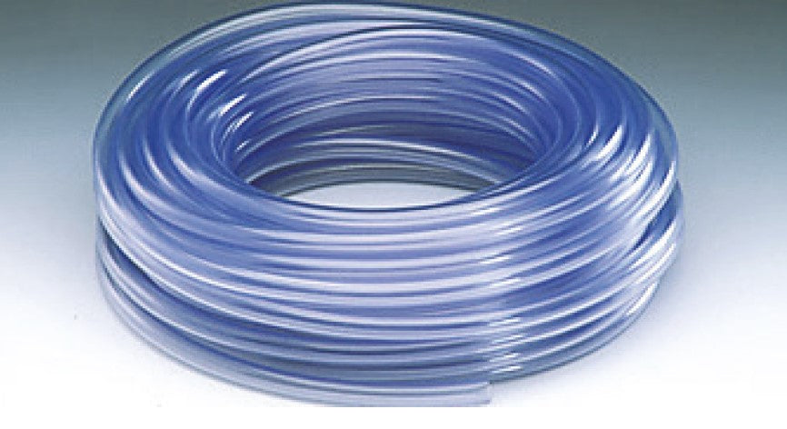 Transparent PVC hose inside diameter 6mm, roll 100 meters